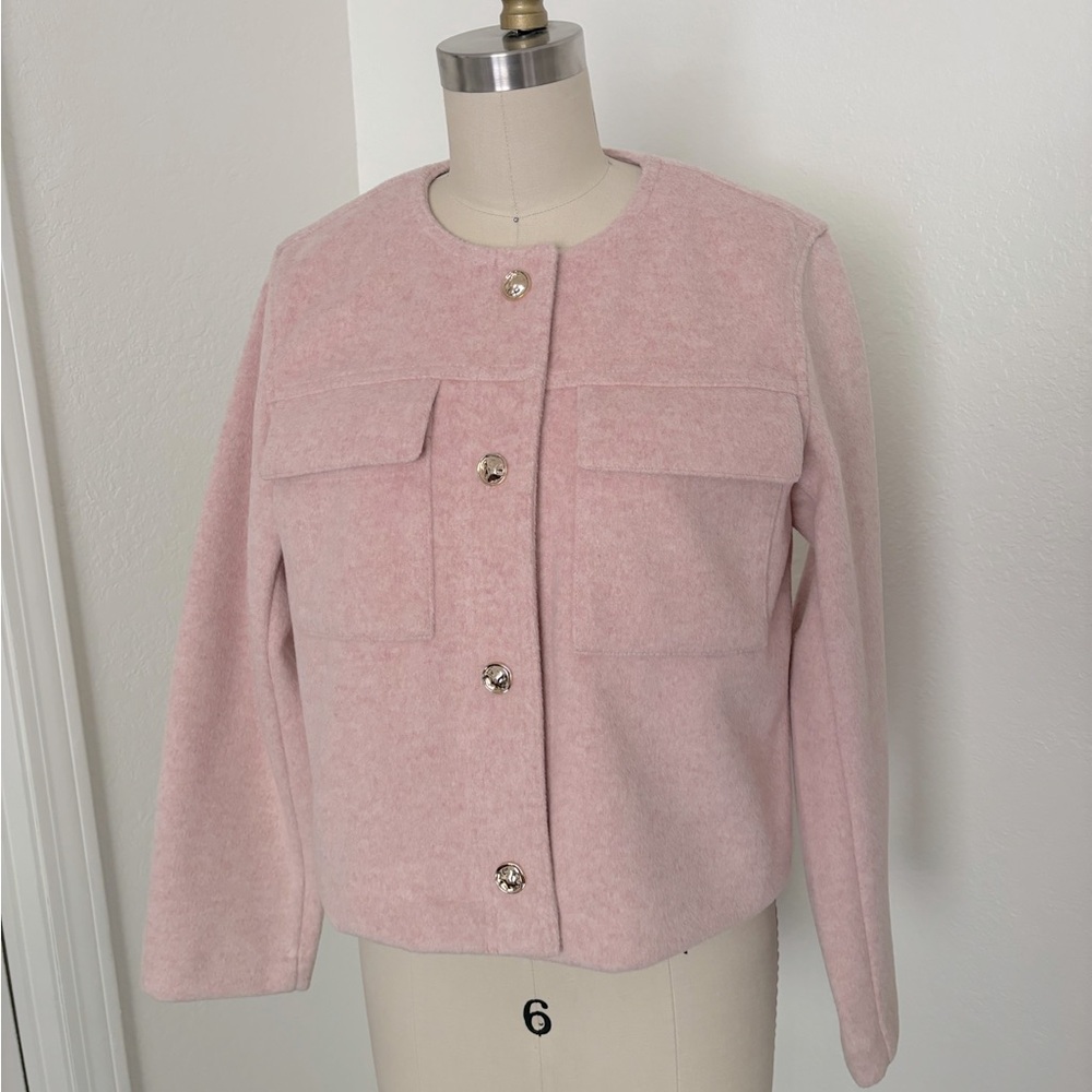 Zara Pink Jacket - New with Tags Size XS